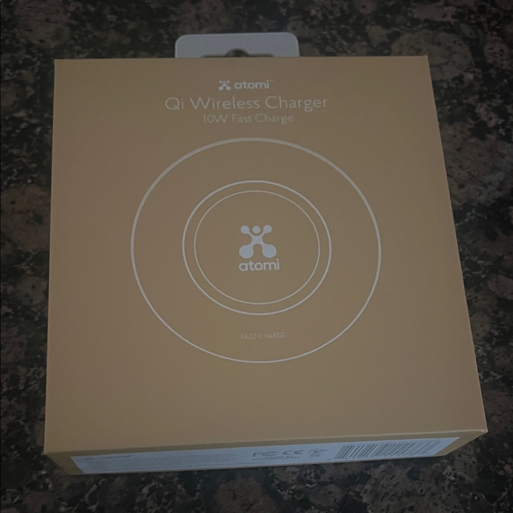 Qi Wireless Charger 10W Fast Charge - Gold